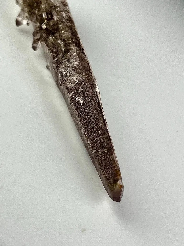 Hematite Coated Laser Quartz from Afghanistan, Nuristan - image 6