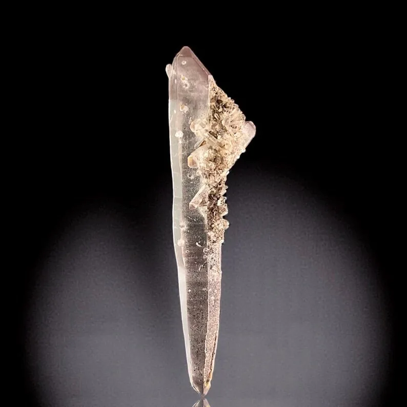 Hematite Coated Laser Quartz from Afghanistan, Nuristan - image 2