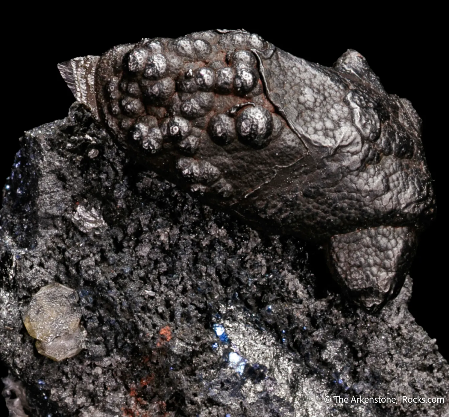 Hematite coating Smithsonite - image 4