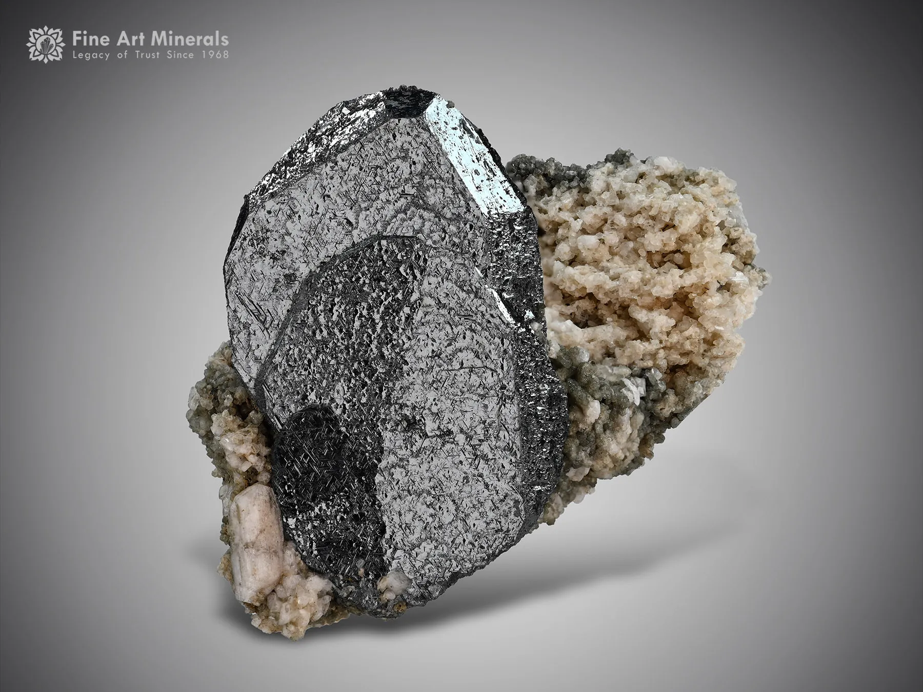 Hematite Crystal on Matrix from Tormiq Pakistan - image 1