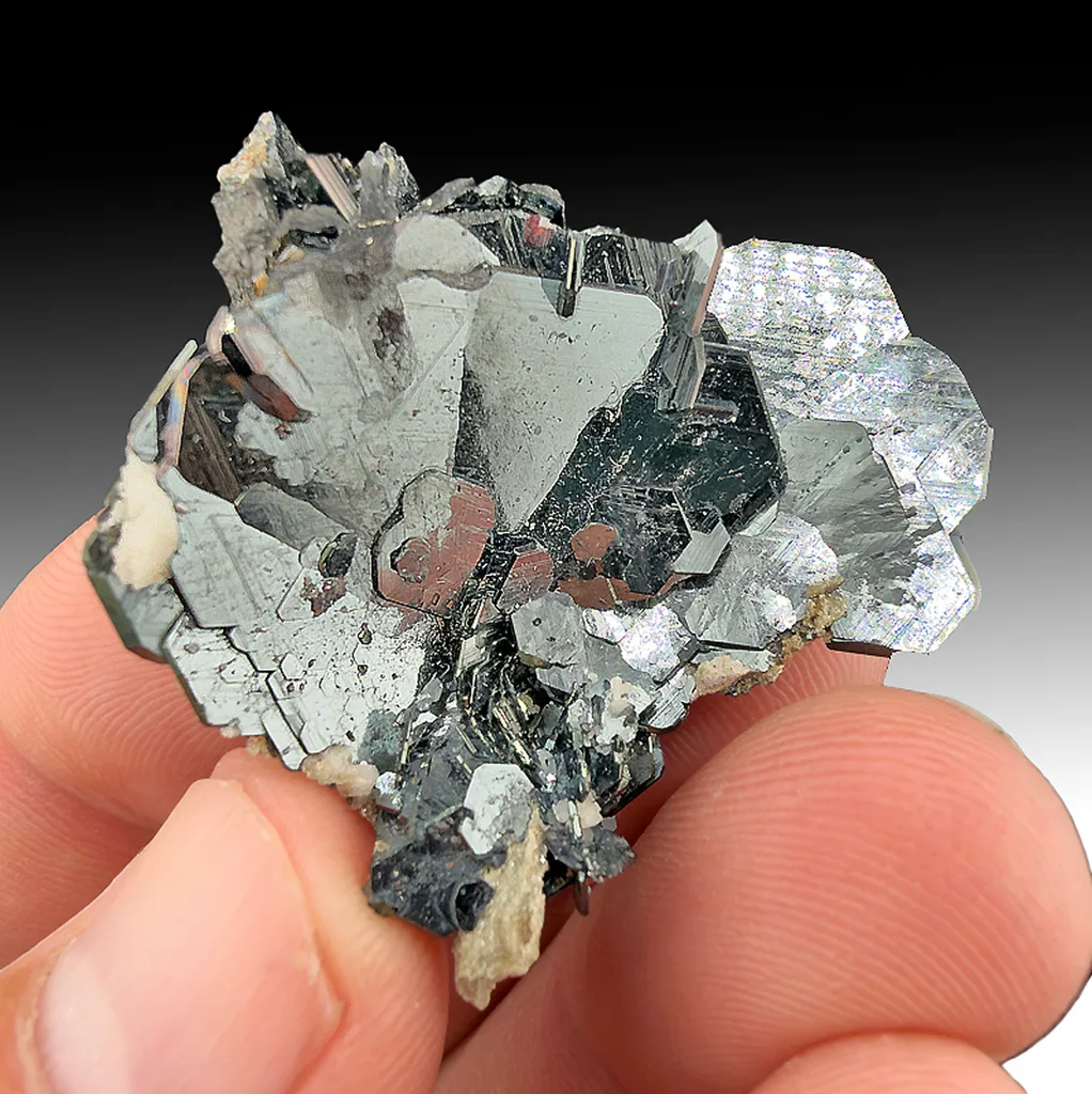 Hematite from Cavradi gorge, Grisons, Switzerland image