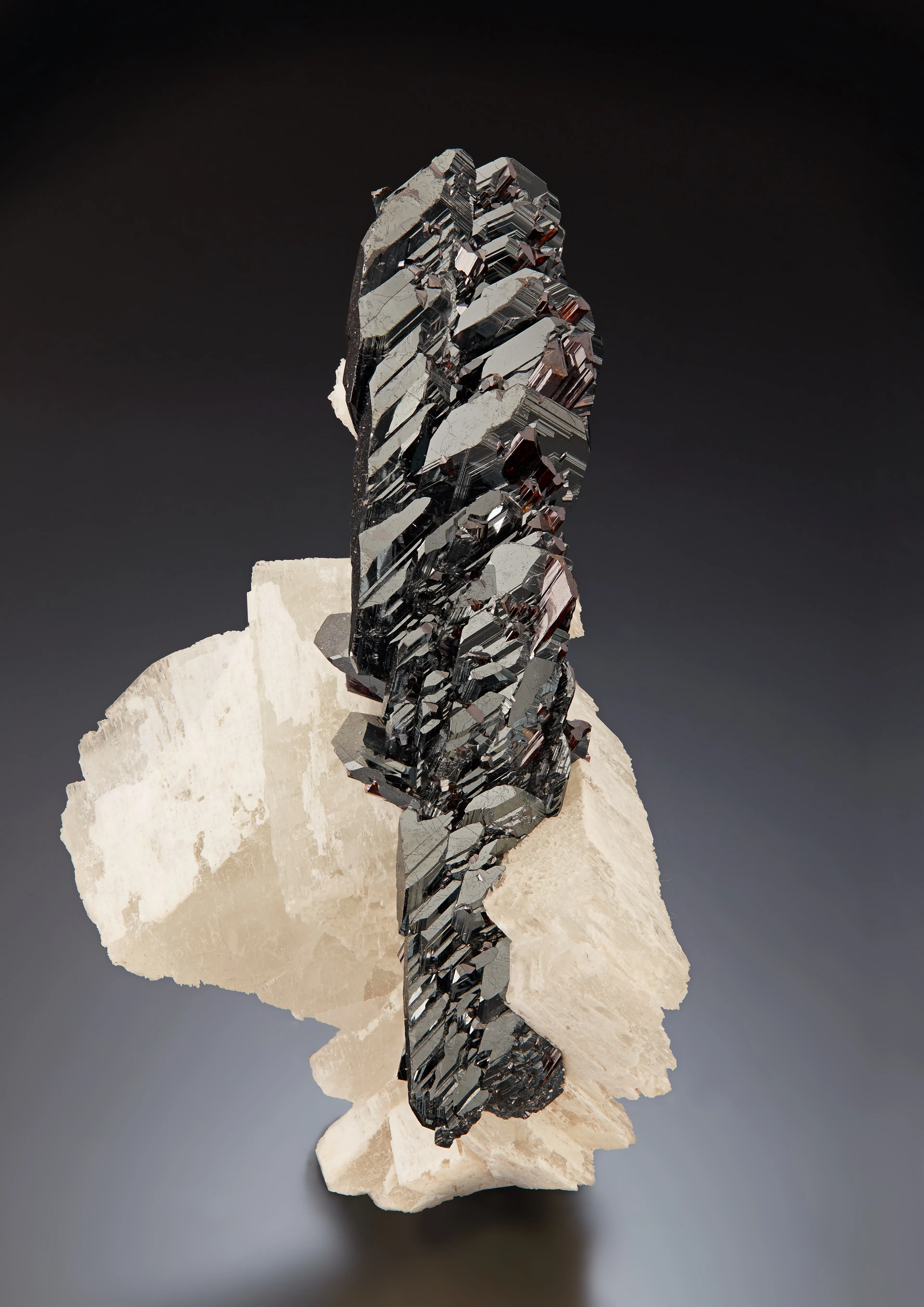 Hematite from Switzerland, Grisons, Cavradi gorge - Cavradi gorge ...