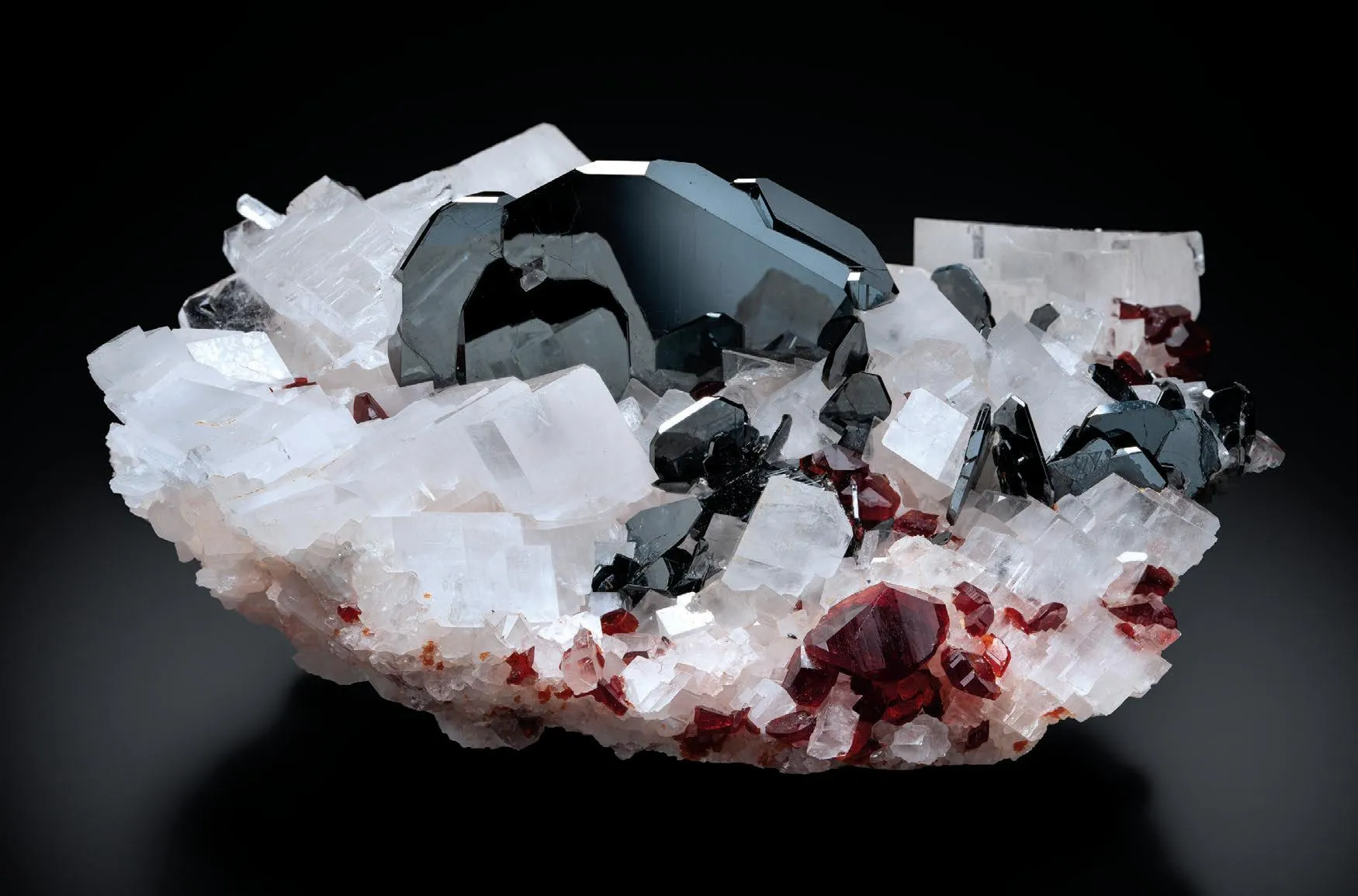 Hematite, Magnesite, Uvite - image 1