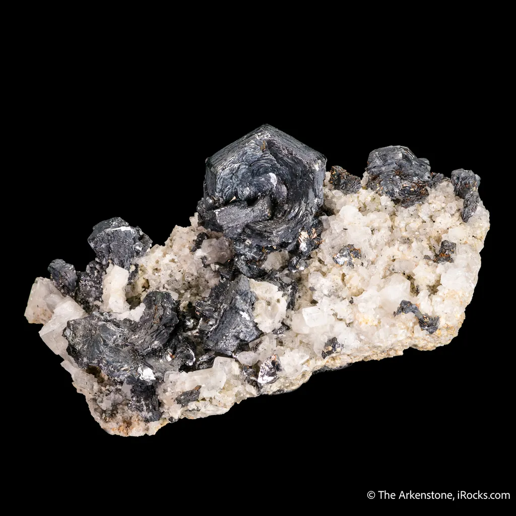 Hematite on Adularia - image 5