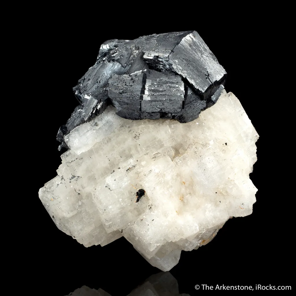 Hematite on Adularia image