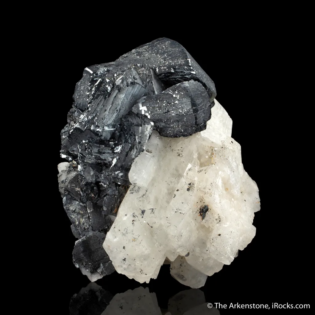 Hematite on Adularia - image 2