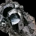 Hematite on Hausmannite - image 8