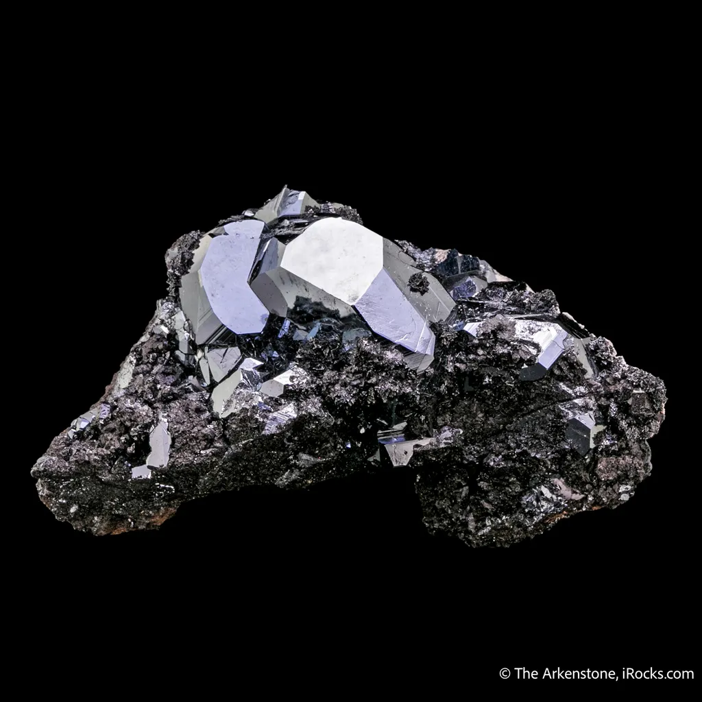 Hematite on Hausmannite - image 4