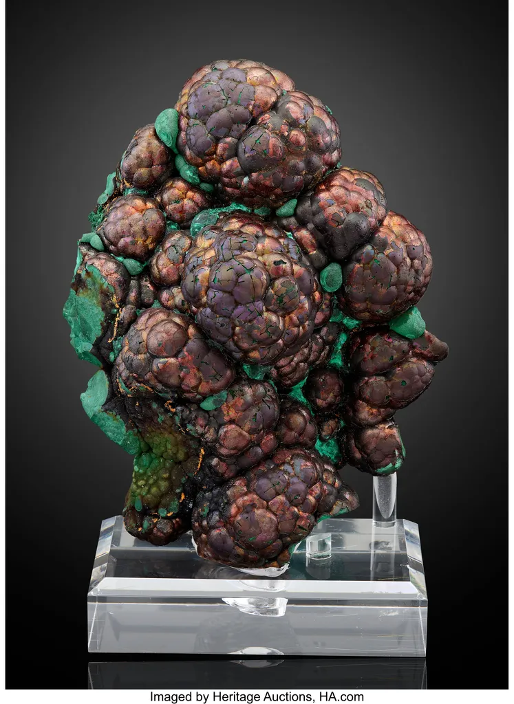 Hematite on Malachite image