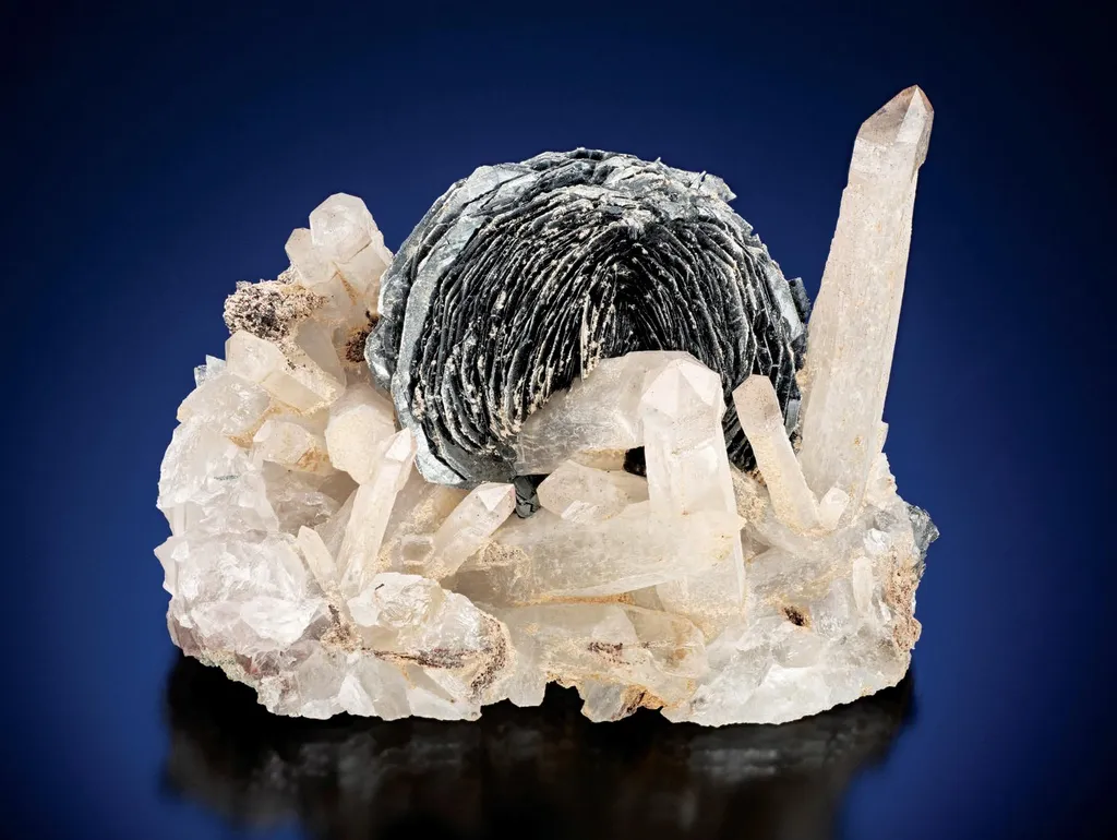 Hematite on Quartz image