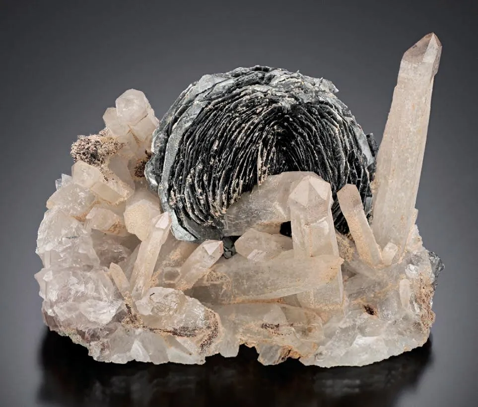 Hematite on Quartz image