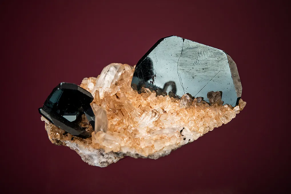 Hematite on Quartz image