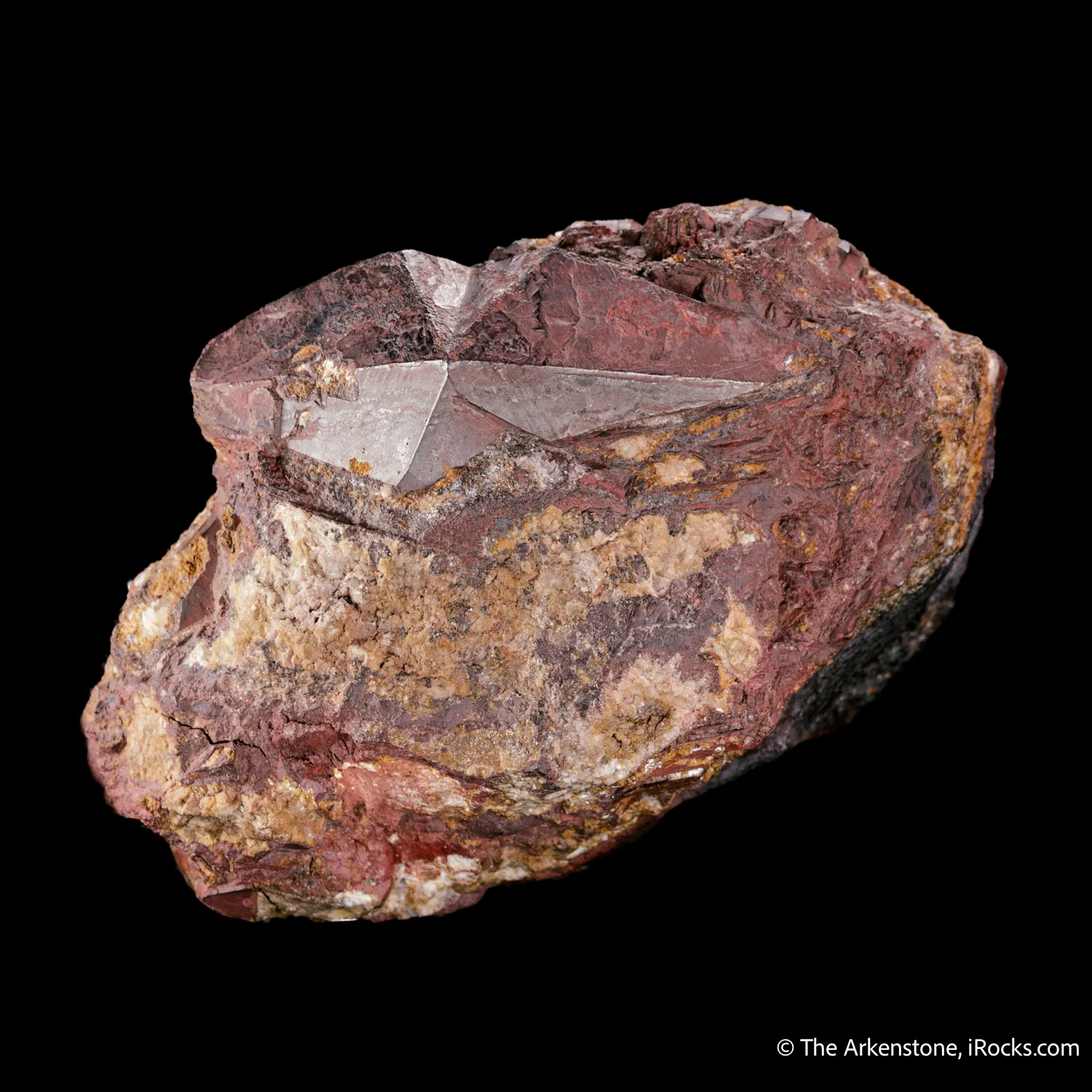 Hematite ps. Calcite (twinned) - image 3
