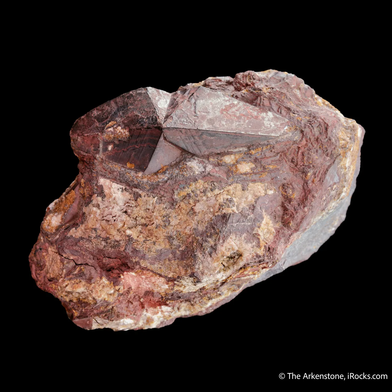 Hematite ps. Calcite (twinned) - image 4