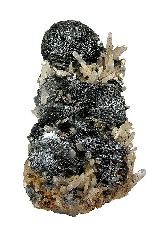 Hematite, Pyrite, Quartz image