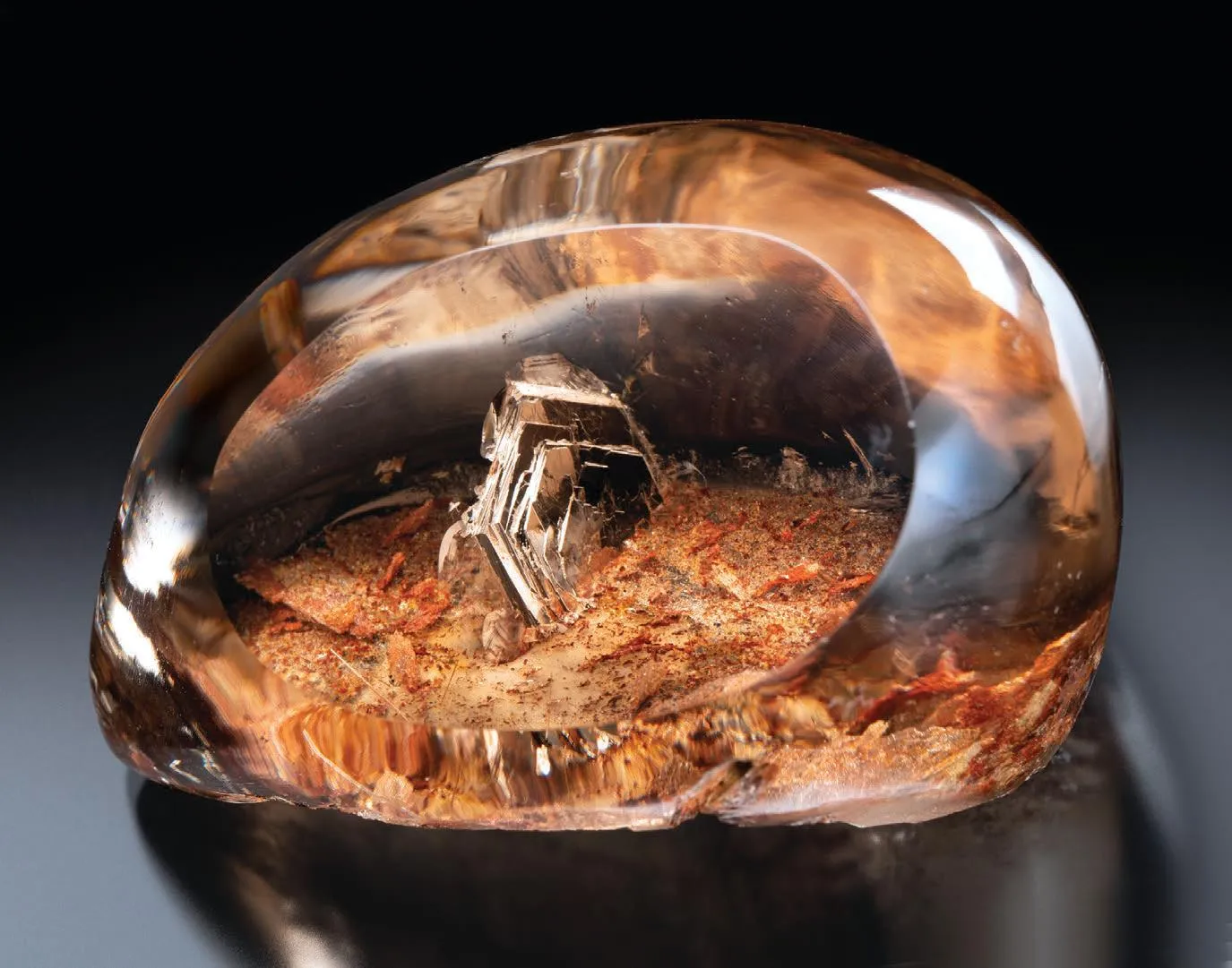 Hematite, Quartz - image 1