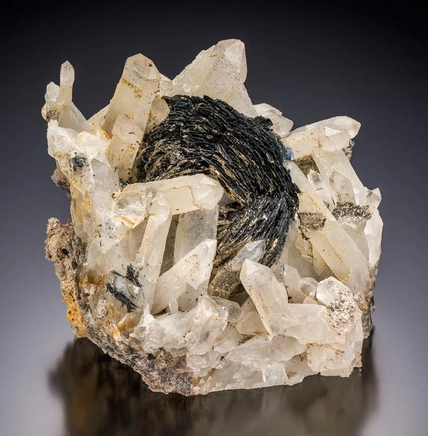 Hematite, Quartz image