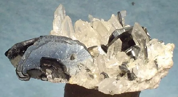 Hematite, Quartz image