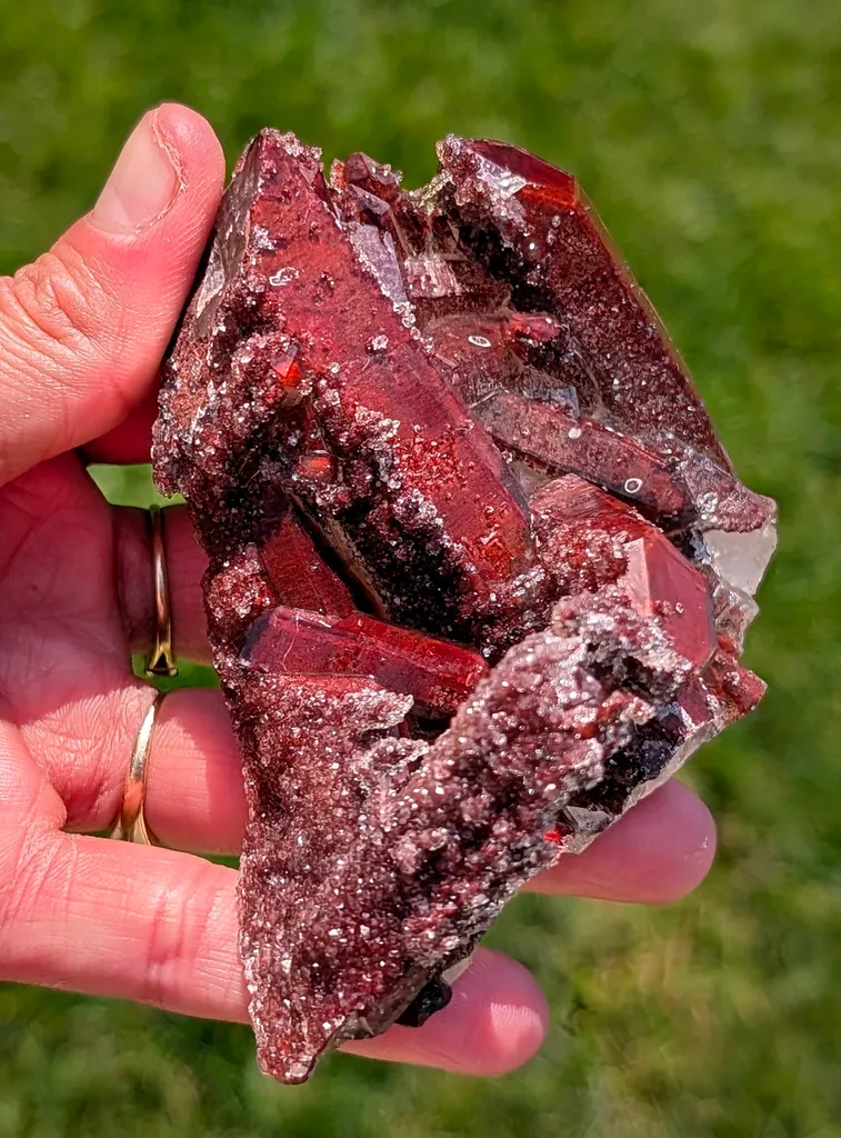 Hematite Quartz from Morocco, Tinghir Province - image 2