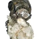 Hematite Rose on Adularia - image 4