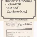 Hematite & Rutile in Quartz - image 7