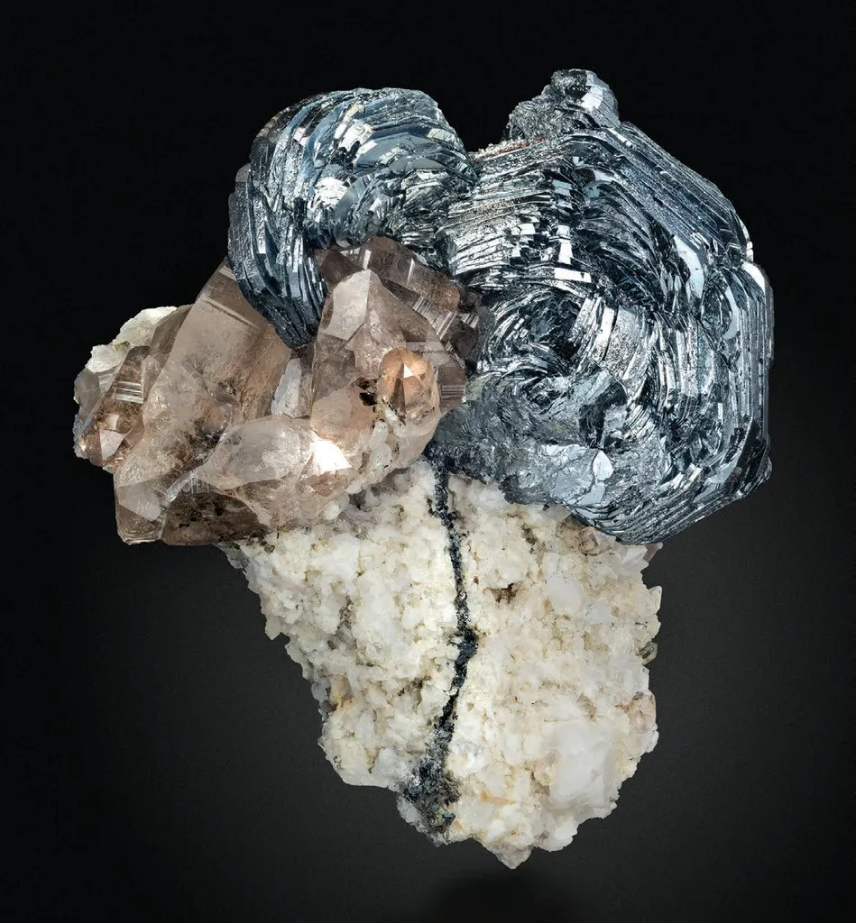 Hematite, Smoky Quartz image