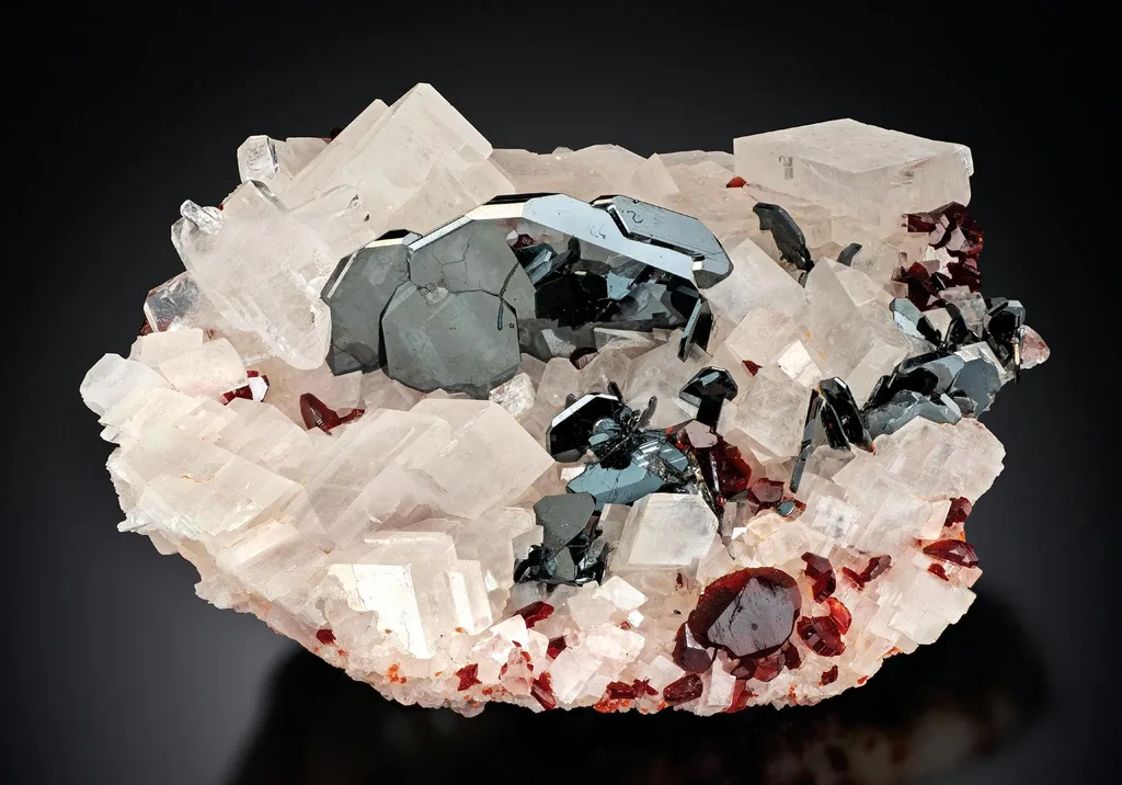 Hematite, Uvite, Magnesite image