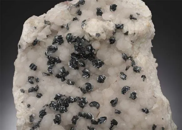 Hematite var. SPECULARITE and Quartz - image 1