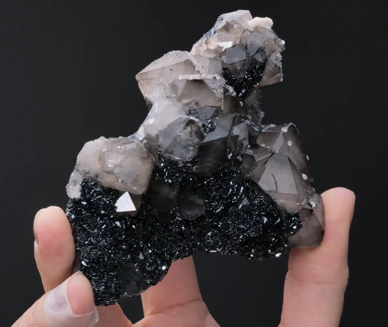 Hematite Var. SPECULARITE with Quartz - image 2