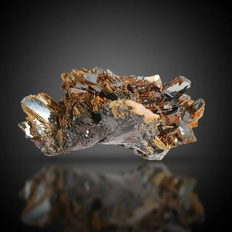 Hematite w/ Rutile from Brazil, Bahia, Novo Horizonte - image 3