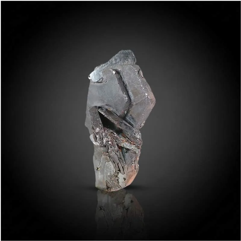 Hematite w/ Rutile from Brazil, Bahia, Novo Horizonte - image 8