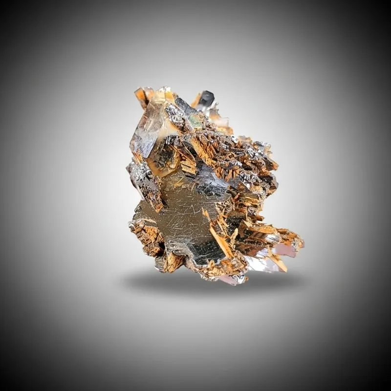 Hematite w/ Rutile from Brazil, Bahia, Novo Horizonte - image 4