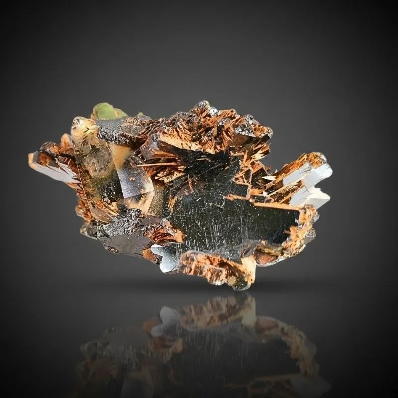 Hematite w/ Rutile from Brazil, Bahia, Novo Horizonte - image 6