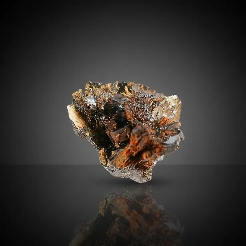 Hematite w/ Rutile from Brazil, Bahia, Novo Horizonte - image 5