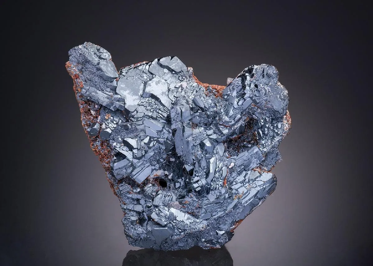 Hematite with Andradite - image 1