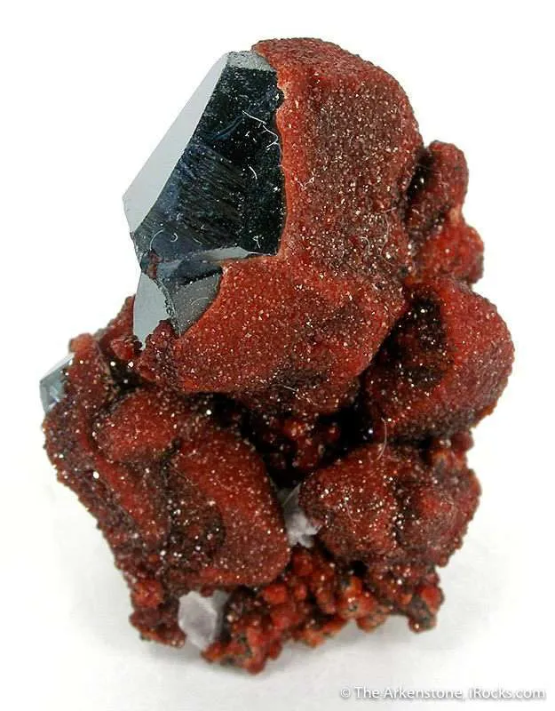 Hematite With Andradite Garnet - image 2