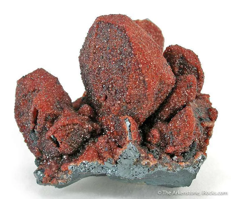 Hematite With Andradite Garnet - image 2