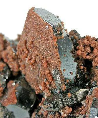 Hematite With Andradite Garnet - image 3