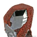 Hematite With Andradite Garnet "Veil" - image 3