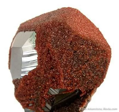 Hematite With Andradite Garnet "Veil" - image 4