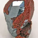 Hematite With Andradite Garnet "Veil" - image 1