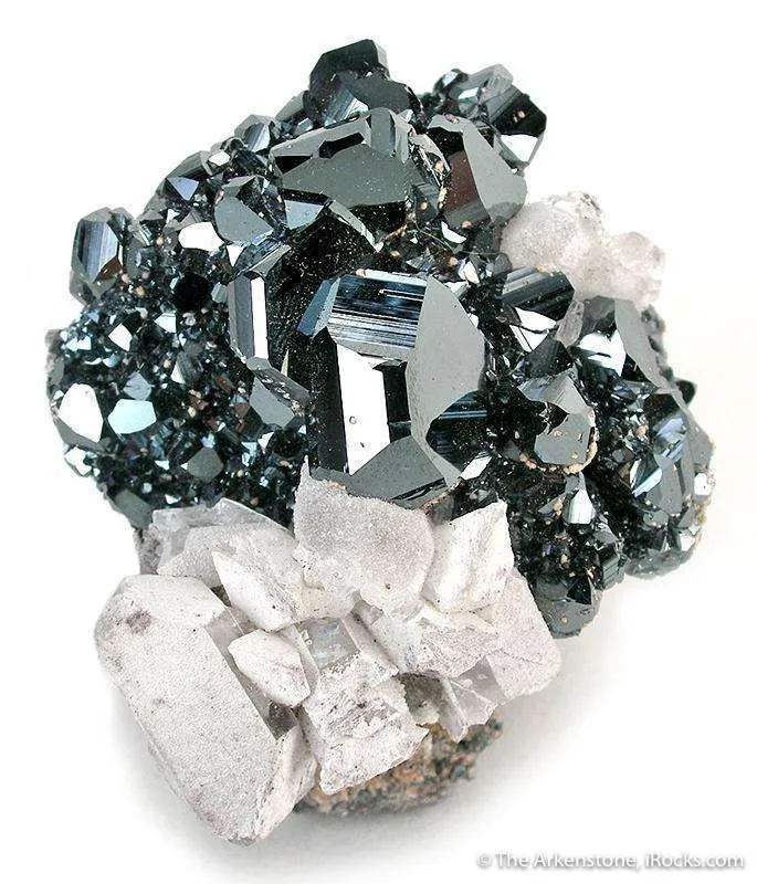 Hematite With Baryte image