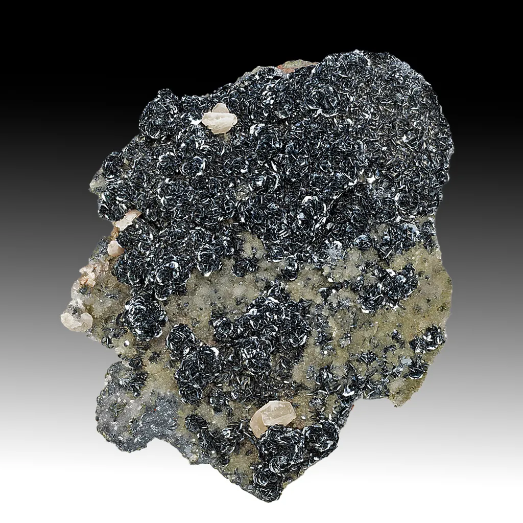 Hematite with Calcite image