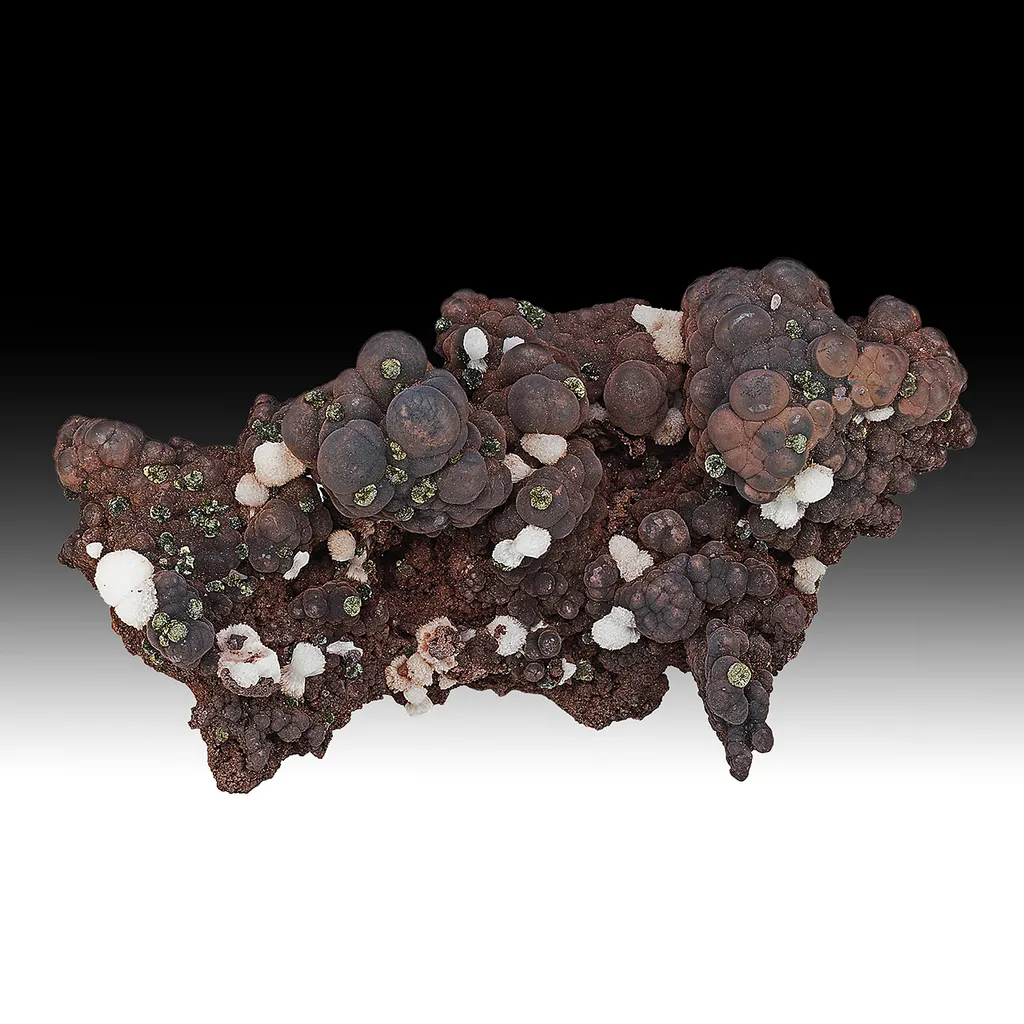 Hematite with Calcite, Marcasite image