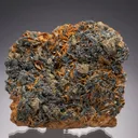 Hematite with Chalcopyrite on Siderite - image 1