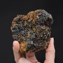 Hematite with Chalcopyrite on Siderite - image 2