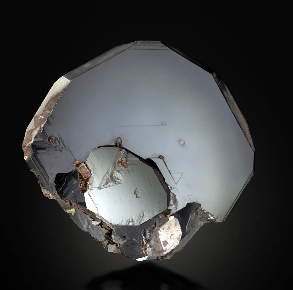 Hematite with Magnesite and Rutile image