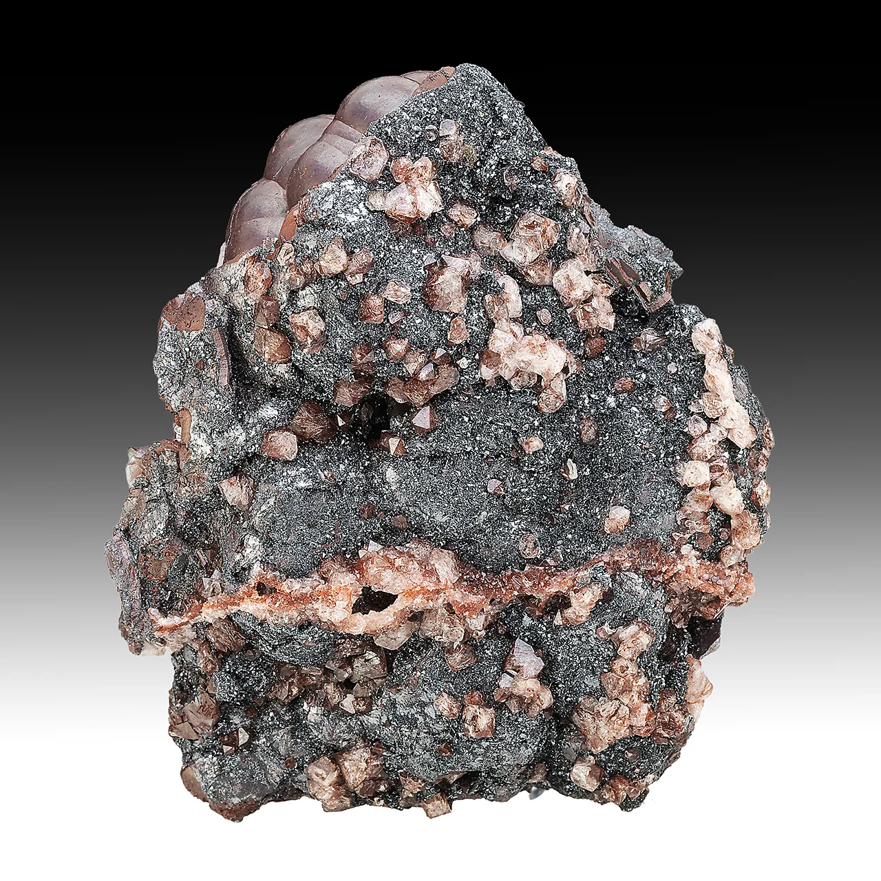 Hematite with Quartz - image 1