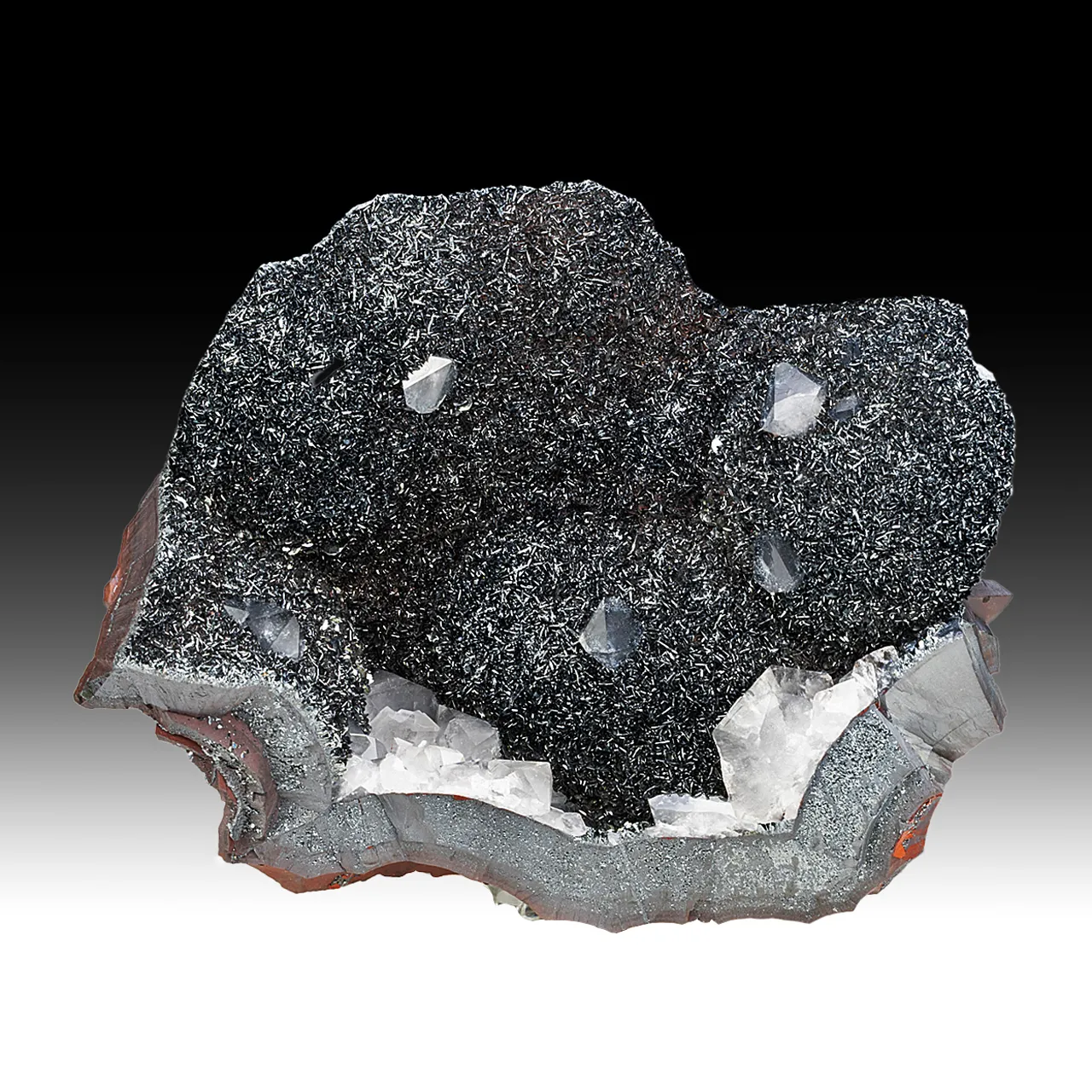 Hematite with Quartz - image 1