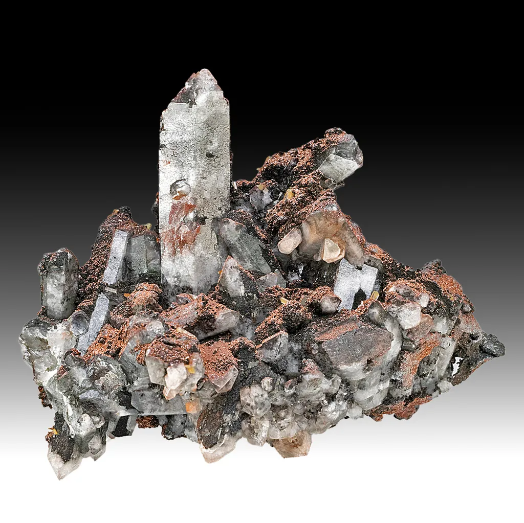 Hematite with Quartz image